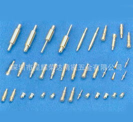 自動車床加工 銅PIN針 導電針 銅插腳 電子五金件批發(fā)價格 廠家 圖片